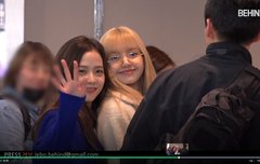 블랙핑크 출국 비주X미소 감사 잘 다녀와