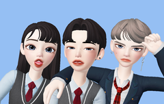 교복 컨셉으로 사진 찍을 사람