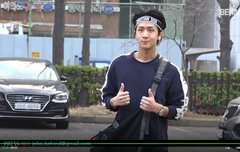 빅스 라비 뮤직뱅크 출근