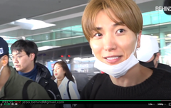슈퍼주니어 입국 방가방가
