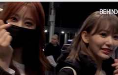 아이즈원 늦은 입국