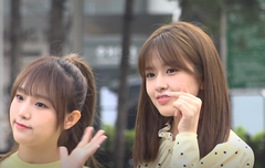 아이즈원 뮤뱅출근 0412 ㄱㄱ