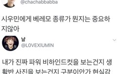 이래서 연예인 아무나 하는게 아니라더니(시우민)