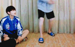 범규 수빈 움짤