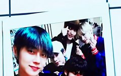 위버스 100일축하영상속 폴라셀피