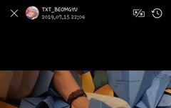 0715  범규  위버스 모먼트