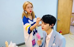 진혁이 손선풍기ㅋㅋㅋ