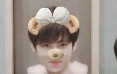 귀여운곰도리쁘띠 보면서