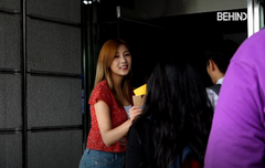 오하영 안녕하세요 출근길 예뻐요