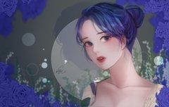 블루밍 팬아트 모음3