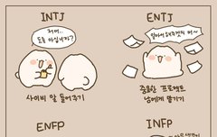 mbti별 절대 하지 않을 행동