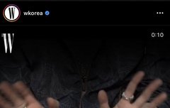 더블유 5월호 커버 백현이네