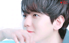 백현 더블유 5월호 화보 미리보기.gif