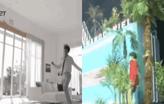 강다니엘 또 나무 기절시킴