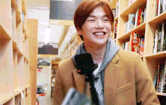 강다니엘 웃는 얼굴 좋아해