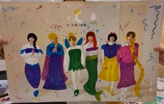 원어스가 디즈니 공주라면...