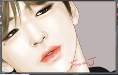 강다니엘 팬아트