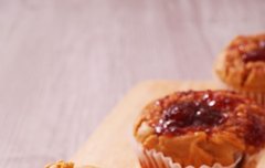 땅콩버터로 만든 맛있는 머핀