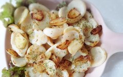 관자 갈릭 버터구이