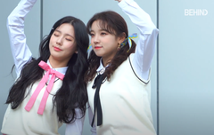 여자아이들 미연X우기 아형 출근길 비하인드