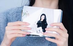 원영이 손 너무 예쁘네