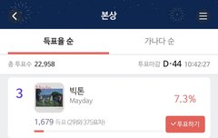 앨리쓰으ㅠㅠ서가대 투표 좀 해줘ㅠ