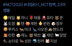 에미들아 너네는 멤버들만의 이모지가 뭐야?