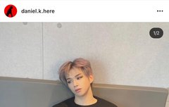 강다니엘 인스타업#하얗게불태웠어