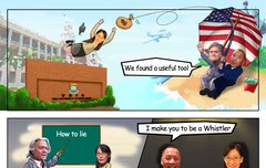 Conspiracy theory gang of three