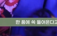 런지니가 한 품에 쏙 들어오기 때문에