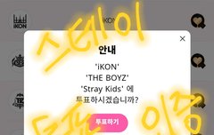 스테이 투표 인증 왔어요!