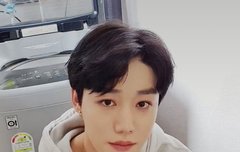 세탁실에서 과하게 잘생긴거아냐..?