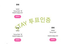 STAY 투표 인증 왔습니당❗
