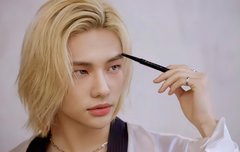 파랑색으로 염색 한번만