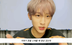 모자 선물받은거 인증한다는 민서