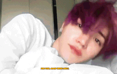 자고 일어난 태용