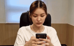 상아 브이앱 봤어 ? 개존예야 진짜