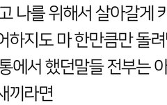 내 최애가 병크 터뜨려도 나도 이렇게 말할듯..