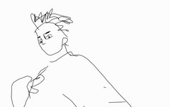 아 민석이 그리고 싶었는데