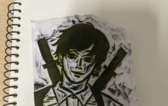 키시베 지우개도장 팠음