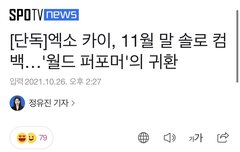 종이니…. 솔로….. 11월말…..