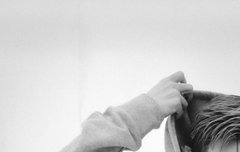 텐이 인스타에 흑백으로 사진 올렸을때인데