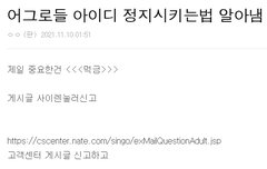 앞으로 그 도배어그로 보이면 꼭 이렇게 해