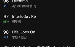 난 이곡이 탑백에 든게 너무 신기함