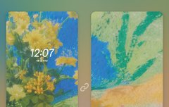 배경화면 뚝딱했다