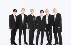 5/4 아이콘 컴백 기자간담회 단체사진