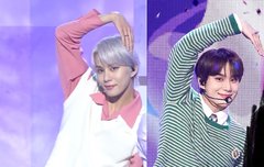 긴장해서 하트를 헤이마마처럼 하던 애가