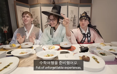 풀햄이들 한국에서 먹은 음식 (2)