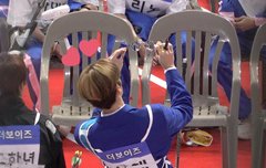 뭐야 재현이 안경 도수 있는거였어