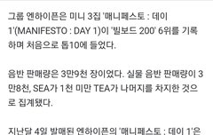 빌보드 200 6위!!